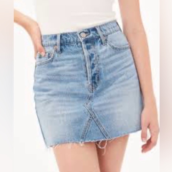 Aeropostale Women’s Mini Skirts Bundle – Mustard & Denim, Sizes S & 0, NWT - Picture 2 of 14